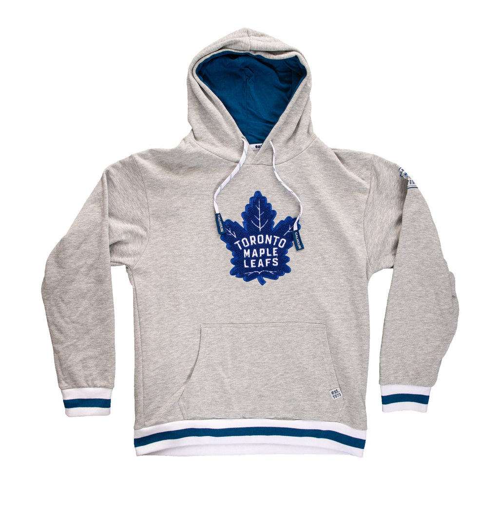 Toronto Maple Leafs "Muskoka Style" Premium Chenille Woven Logo Hoodie - Shopthatapp.ca