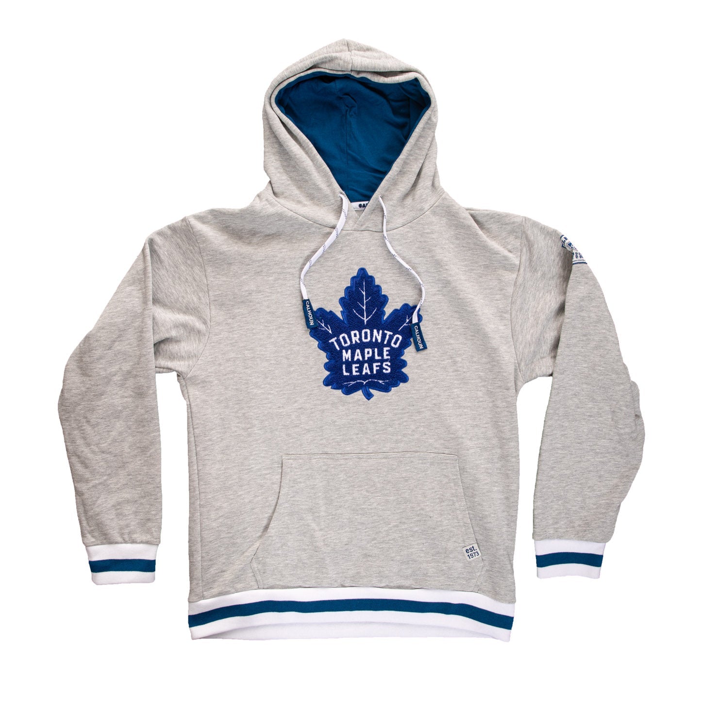 Toronto Maple Leafs "Muskoka Style" Premium Chenille Woven Logo Hoodie - Shopthatapp.ca