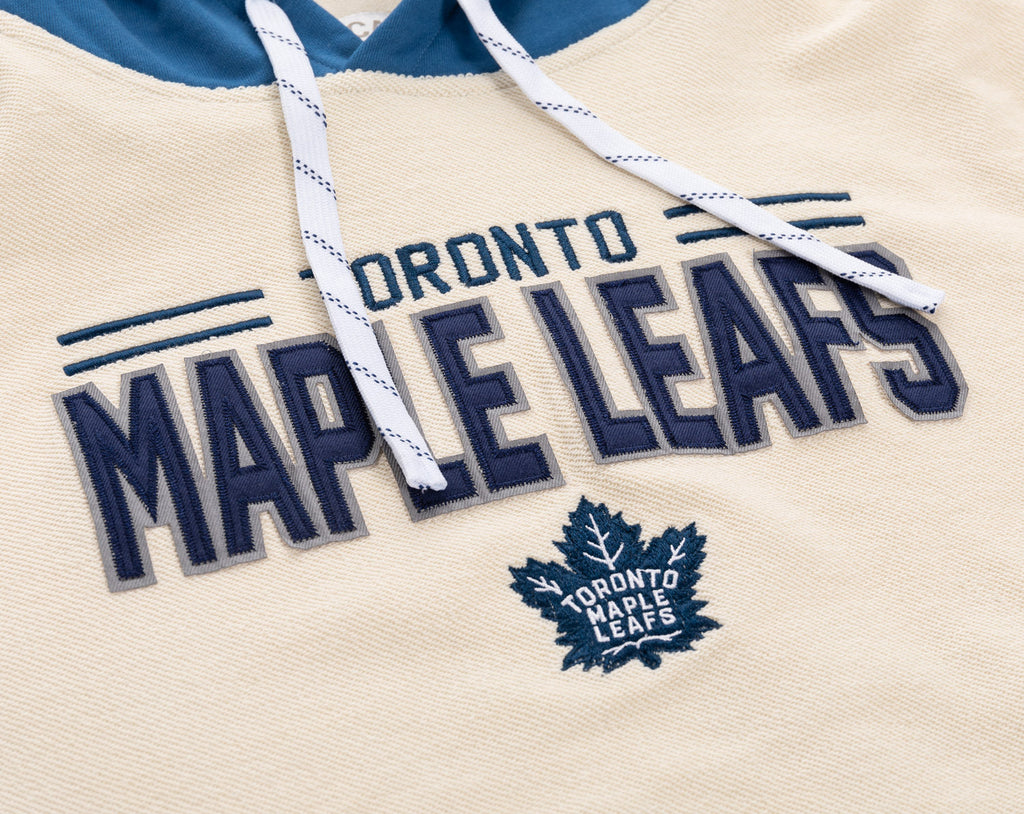 Toronto Maple Leafs NHL Unisex Reverse Terry Retro Premium Hoodie - Shopthatapp.ca
