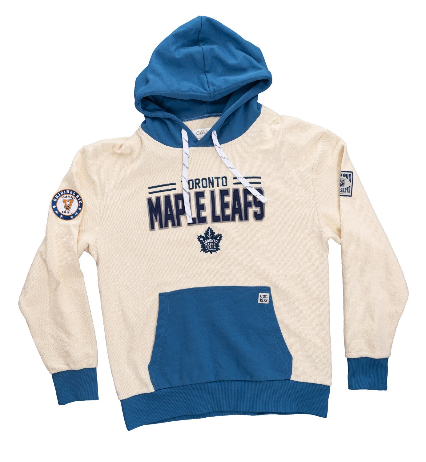 Toronto Maple Leafs NHL Unisex Reverse Terry Retro Premium Hoodie - Shopthatapp.ca