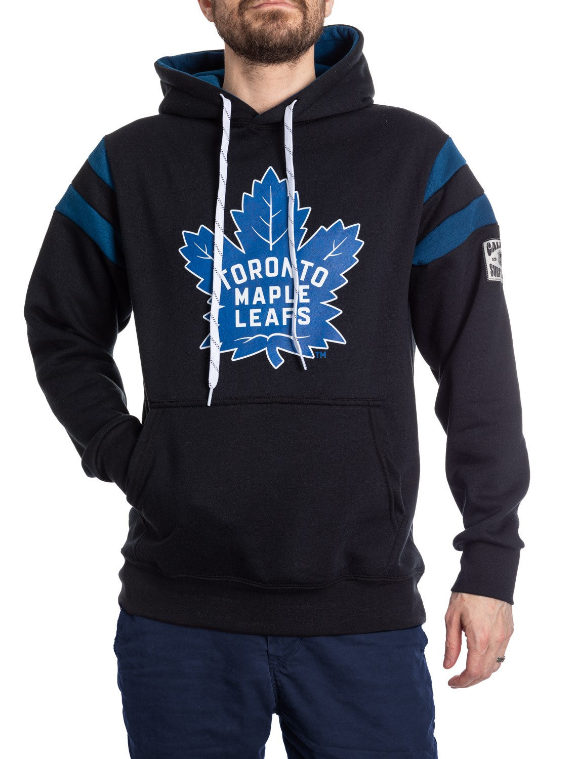 Toronto Maple Leafs Varsity Retro Style Hoodie - Shopthatapp.ca