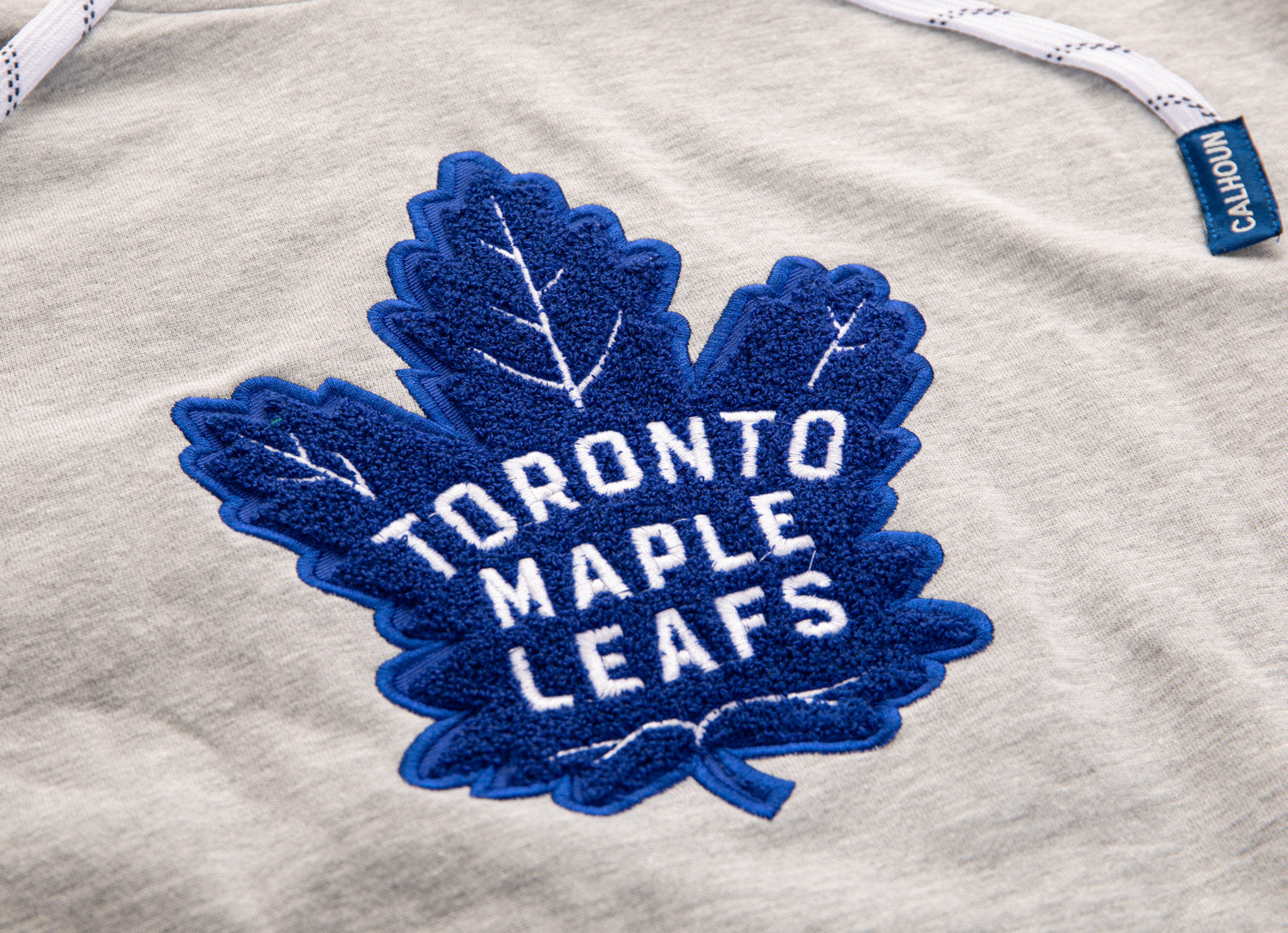 Toronto Maple Leafs "Muskoka Style" Premium Chenille Woven Logo Hoodie - Shopthatapp.ca