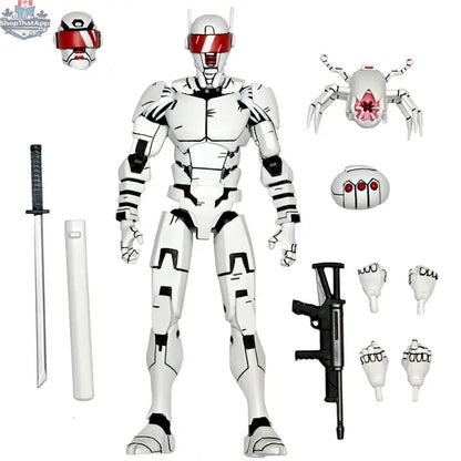 Teenage Mutant Ninja Turtles Patrol Bot Ultimate Elite Synja action figure by Toy Snowman, detailed toy collectible from The Last Ronin series