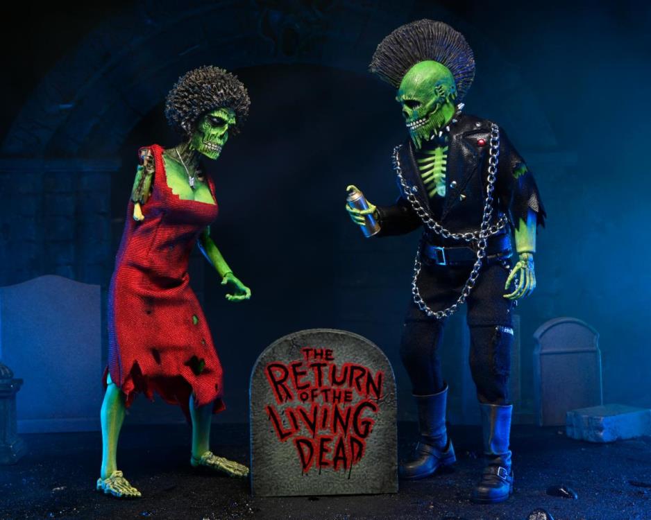 The Return of the Living Dead Zombie Trash & Suicide Clothed Action Figure Two-Pack - Www.Shopthatapp.ca