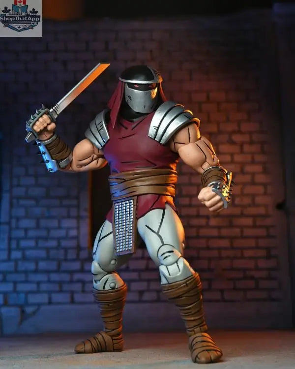 Teenage Mutant Ninja Turtles Foot Enforcer action figure in classic colors, from Toy Snowman, showcasing detailed TMNT toy collectible.