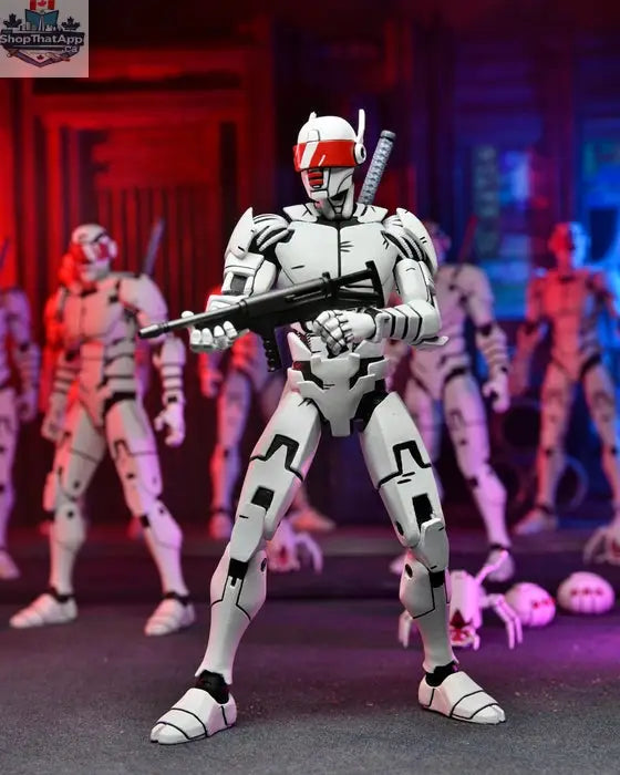 Teenage Mutant Ninja Turtles Patrol Bot Ultimate Elite Synja action figure from Toy Snowman, detailed collectible toy from The Last Ronin series.