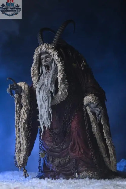 Toy Snowman Krampus Deluxe 2015 collectible action figure with detailed features and festive holiday design.