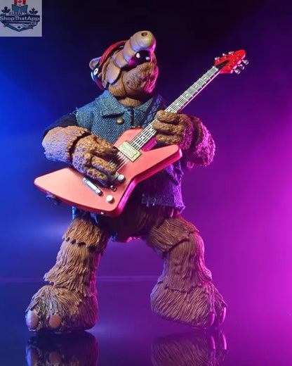 Toy Snowman ALF Ultimate Born to Rock action figure with detailed features, poseable limbs, and iconic alien design.