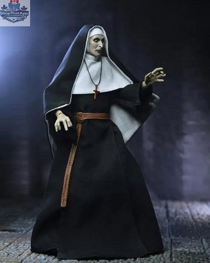 Toy Snowman Conjuring Universe Valak action figure, detailed horror collectible for fans, featuring intricate design and menacing stance.