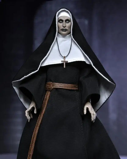 Toy Snowman Valak figure from the Conjuring Universe, detailed horror collectible action figure for fans and collectors.