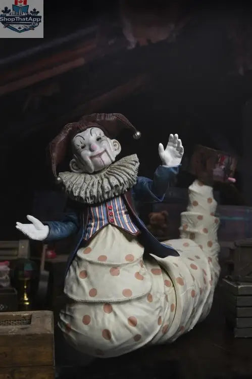 Toy Snowman Krampus Der Klown Deluxe figurine from 2015, a detailed collectible action figure with festive and spooky design.