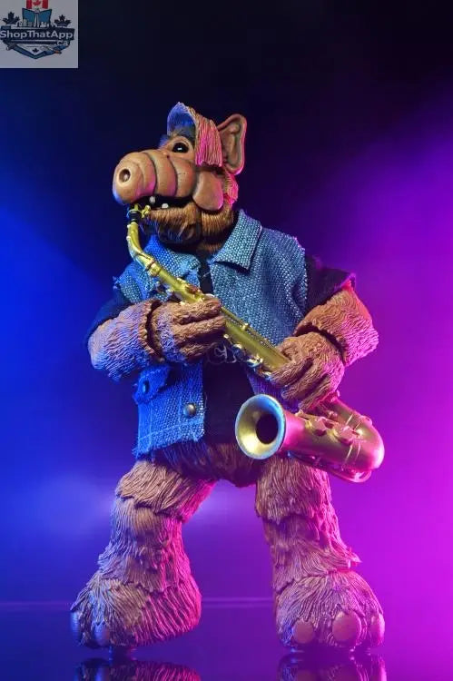 Toy Snowman ALF Ultimate Born to Rock action figure from the collectables toy line, featuring detailed design and vibrant colors.