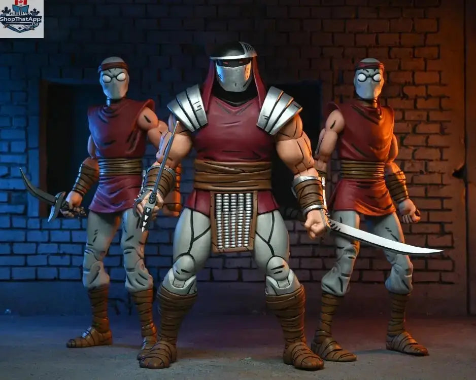Teenage Mutant Ninja Turtles Foot Enforcer action figure in classic colors by Toy Snowman, detailed toy collectible from Mirage Comics.