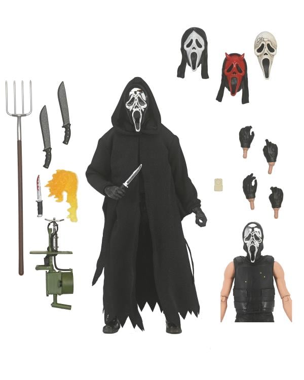 Ghost Face Inferno Ultimate Action Figure - Www.Shopthatapp.ca