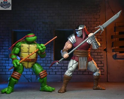 Teenage Mutant Ninja Turtles Foot Enforcer action figure in classic colors by Toy Snowman, detailed collectible toy from Mirage Comics.