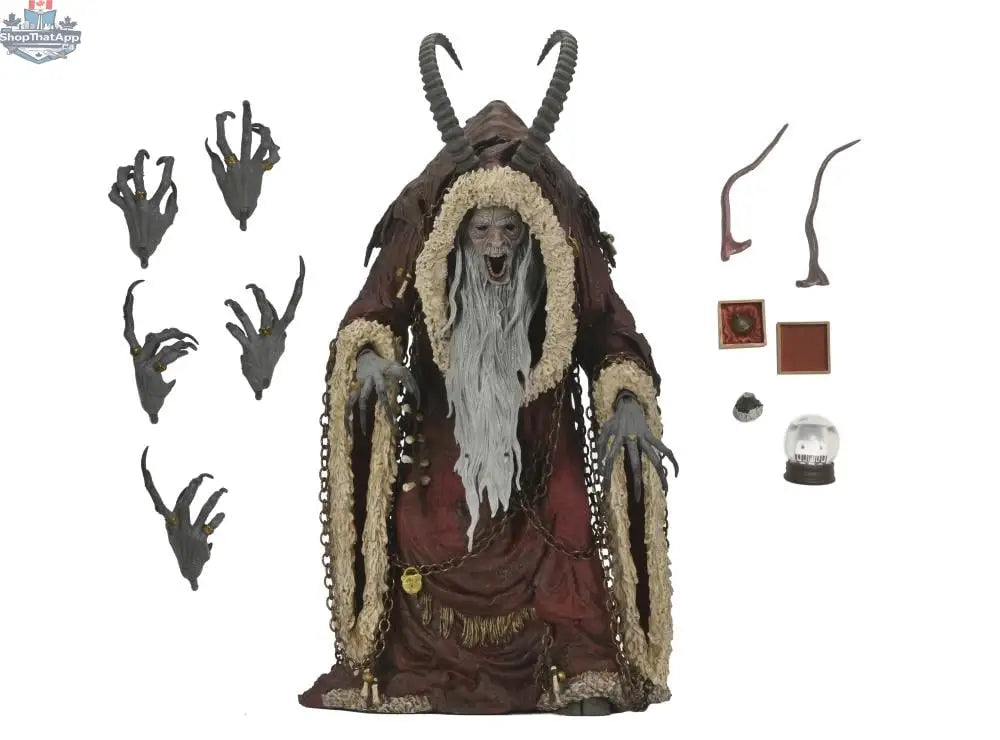 Toy Snowman Krampus Deluxe 2015 collectible action figure with detailed costume and menacing features, premium toy collectible.