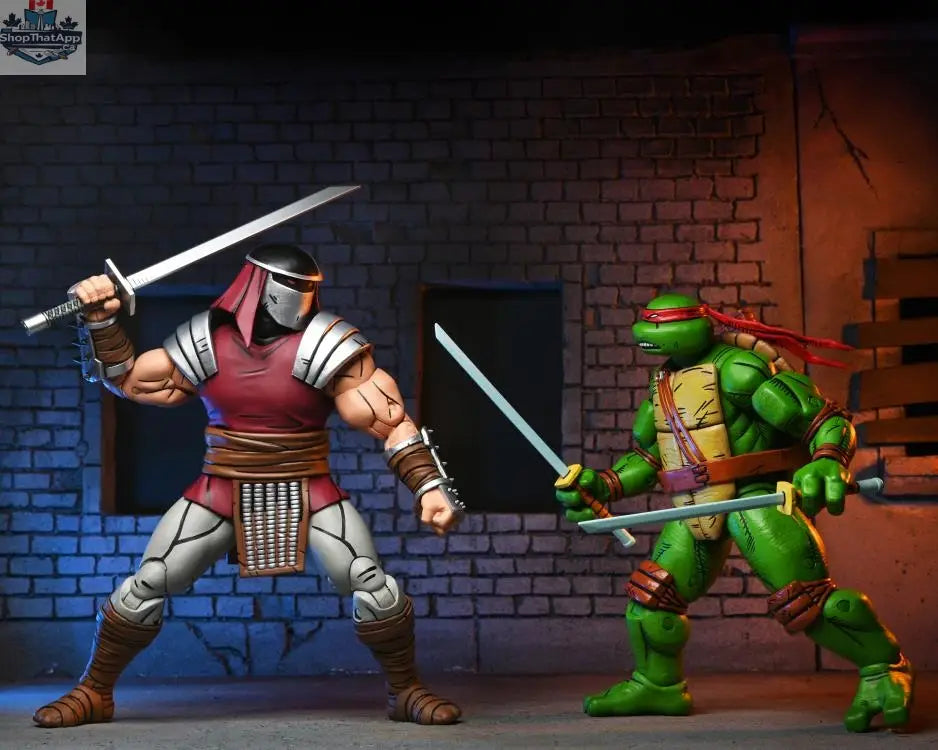 Teenage Mutant Ninja Turtles Foot Enforcer action figure in classic colors from Toy Snowman, detailed collectible toy inspired by Mirage Comics.