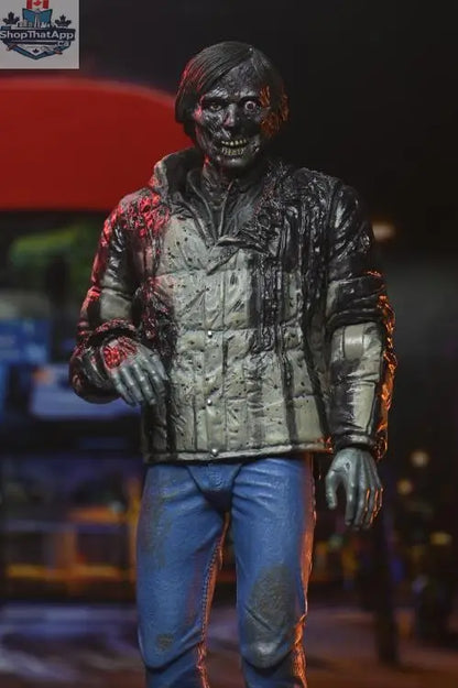 American Werewolf in London action figures of Jack Goodman and David Kessler, collectible Toy Snowman toys featuring detailed character figures.