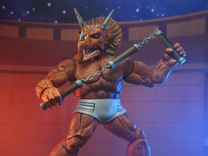 Teenage Mutant Ninja Turtles Triceraton Gladiator - Mirage Comics - Www.Shopthatapp.ca