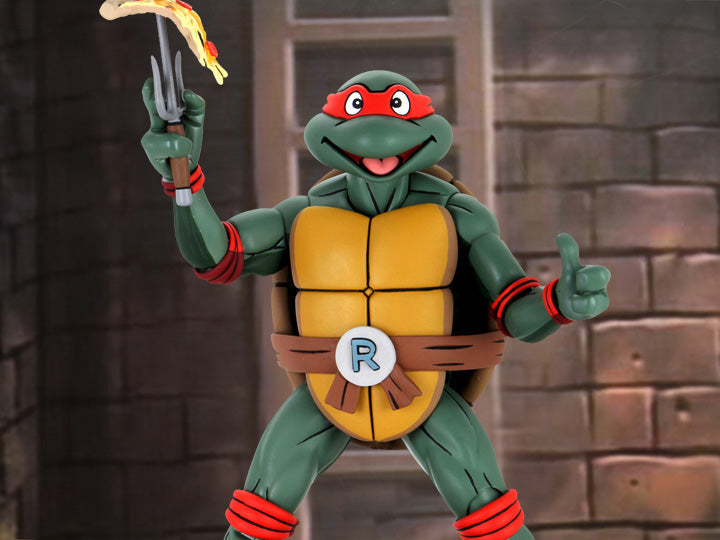 Neca - Teenage Mutant Ninja Turtles -  1/4 Scale Series - Raphael Cartoon - Www.Shopthatapp.ca