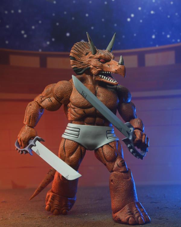 Teenage Mutant Ninja Turtles Triceraton Gladiator - Mirage Comics - Www.Shopthatapp.ca