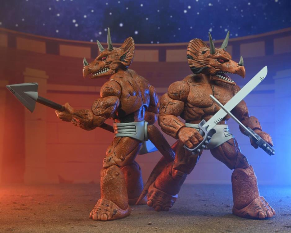 Teenage Mutant Ninja Turtles Triceraton Gladiator - Mirage Comics - Www.Shopthatapp.ca