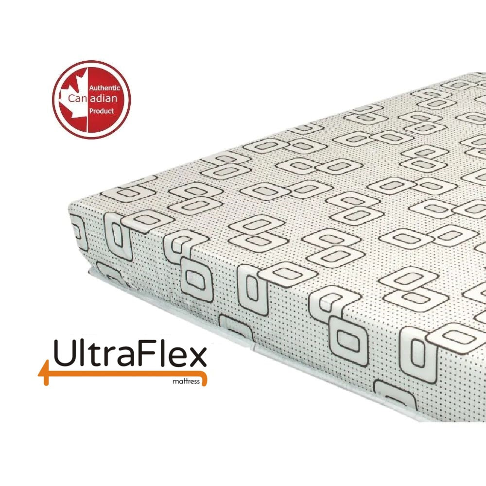 UltraFlex® DIVINE Premium High Density Medium Foam, Double-sided Mattress (Made in Canada) - Shopthatapp.ca
