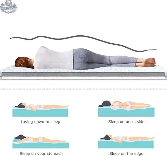 UltraFlex Divine Mattress set with medium-density foam and boxspring, double-sided design, made in Canada, sleeping surface visible.