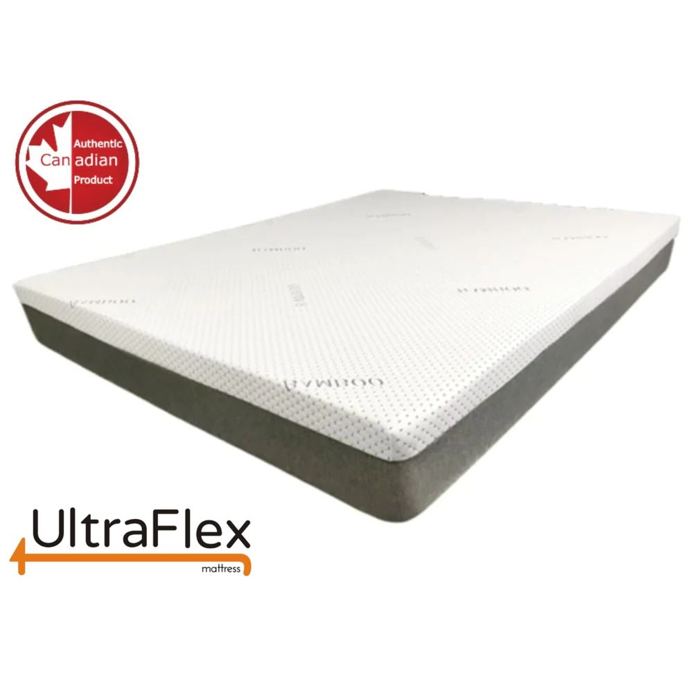 UltraFlex® DREAMER Orthopedic, Cool Gel Memory Foam, Eco-friendly Mattress with Waterproof Mattress Protector (Made in Canada) - Shopthatapp.ca