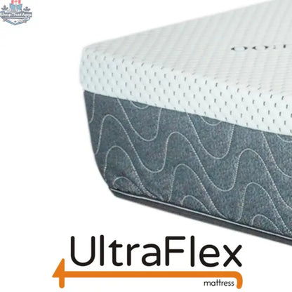 UltraFlex DREAMER orthopedic cool gel memory foam mattress with eco-friendly design and matching boxspring, made in Canada.
