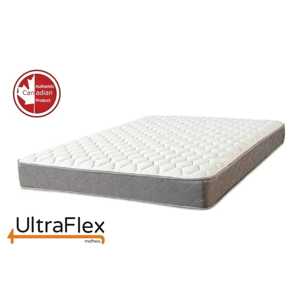 UltraFlex® ESSENCE Orthopedic Gel Memory Foam, Natural Comfort, Balanced Support, Eco-friendly Mattress with Waterproof Mattress Protector (Made in Canada) - Shopthatapp.ca