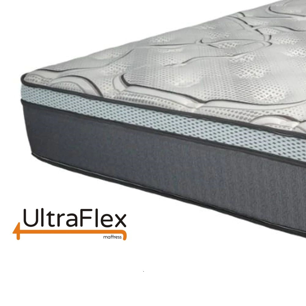 UltraFlex® FANTASY Foam Encased Eurotop Pocket Coil Mattress (Made in Canada) - Shopthatapp.ca
