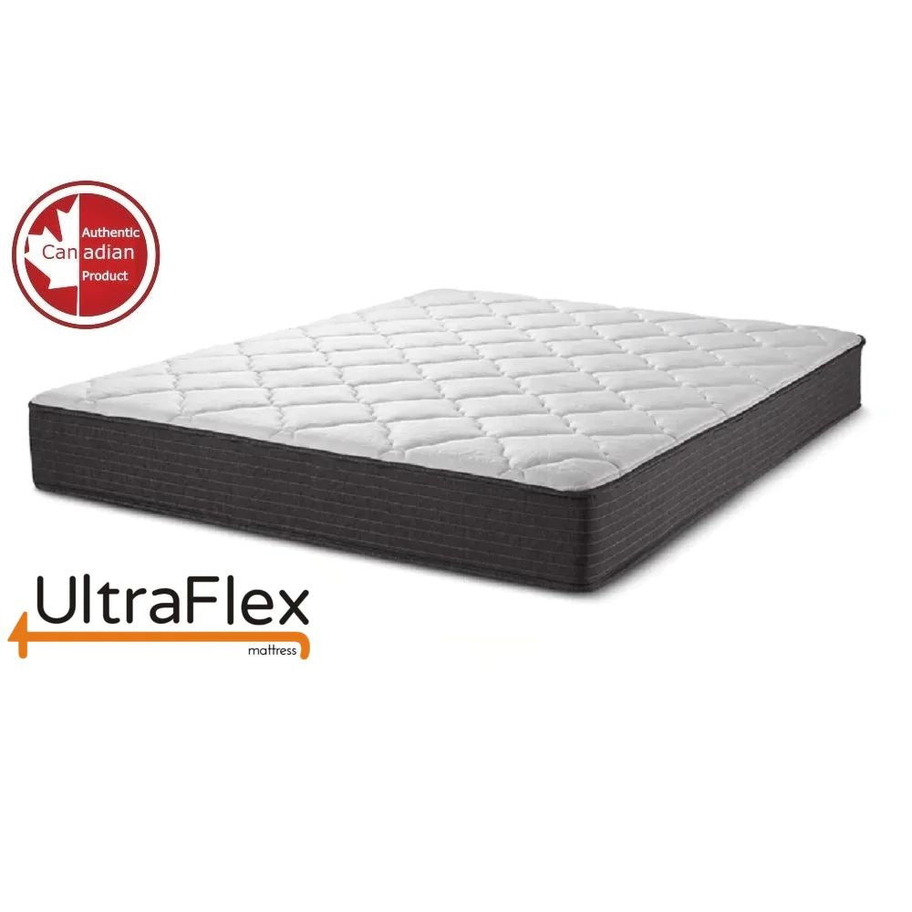UltraFlex® INSPIRE PLUS Mattress and BoxSpring Set Orthopedic Luxury Gel Memory Foam, Optimal Comfort, Breathable, Eco-friendly Mattress (Made in Canada) - Shopthatapp.ca