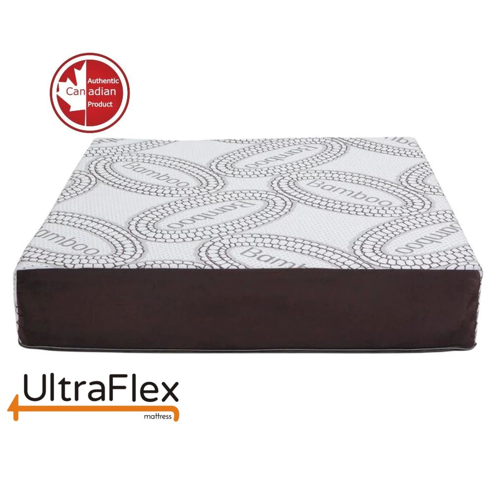 UltraFlex® PLEASURE 10" Orthopedic, Cool Smart Gel Infused and Chill Memory Foam, Eco-friendly Mattress (Made in Canada) - Shopthatapp.ca