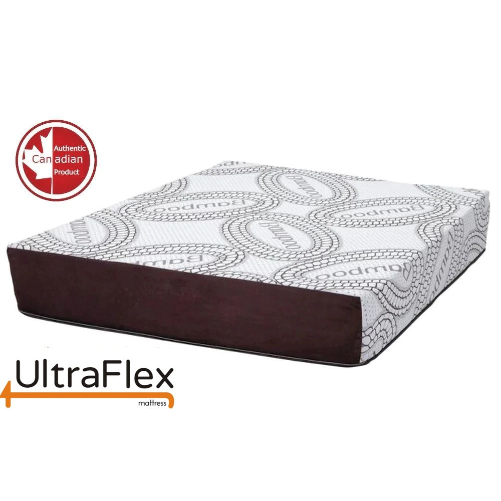 UltraFlex® PLEASURE 10" Orthopedic, Cool Smart Gel Infused and Chill Memory Foam, Eco-friendly Mattress (Made in Canada) - Shopthatapp.ca