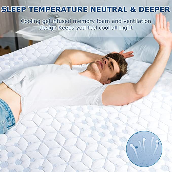 UltraFlex® SERENITY Orthopedic, Premium Smart Gel Infused Memory Foam, Eco-friendly Mattress (Made in Canada) - Shopthatapp.ca