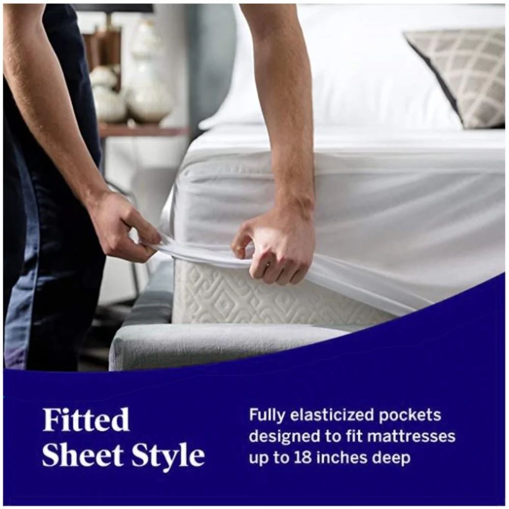 UltraFlex® INSPIRE Orthopedic Luxury Gel Memory Foam, Optimal Comfort, Breathable, Eco-friendly Mattress with Waterproof Mattress Protector (Made in Canada) - Shopthatapp.ca