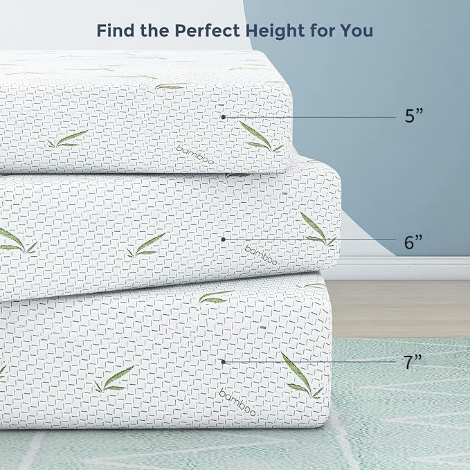 UltraFlex® EasySleep- Canadian-Made Medium Firm Gel Infused Reversible Comfort With Pressure Relief, Cooling Technology, Bamboo Cover, CertiPUR-US® Certified Foam Eco-Friendly Mattress (Made in Canada) - Shopthatapp.ca