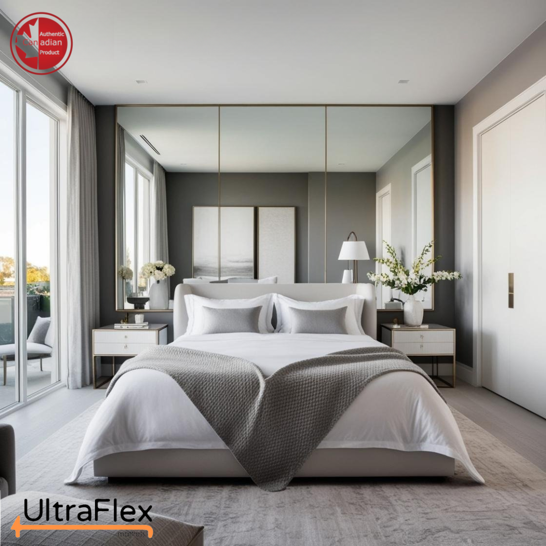 UltraFlex® LUSH- 12" Orthopedic Eurotop Pocket Coil Premium Foam Encased, Eco-friendly Hybrid Mattress (Made in Canada) with Waterproof Mattress Protector - Shopthatapp.ca