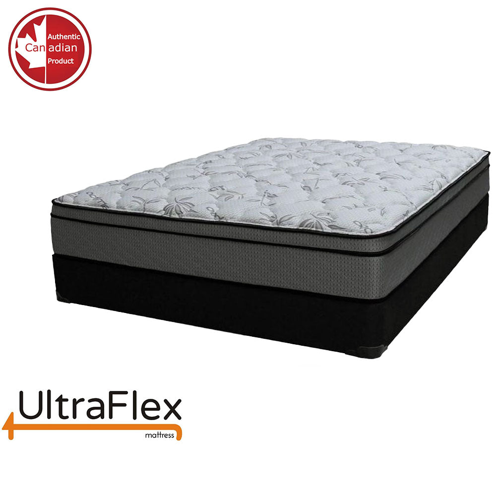 UltraFlex® DYNASTY- Firm Orthopedic Spinal Care, Posture Support, Pressure Relief & Cooler Sleep, Natural Heavy-Duty and High-Density Foam, Eco-Friendly Mattress (Made in Canada) - Shopthatapp.ca