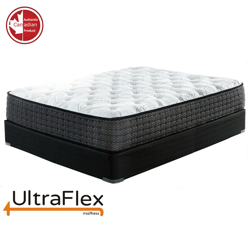 UltraFlex® IMPERIAL- Hybrid Orthopedic Heavy Duty Pocket HDCoil Spring, Pressure Relieving for Multi Posture Support, Comfort Foam Encased Mattress (Made in Canada) With Waterproof Mattress Protector - Shopthatapp.ca