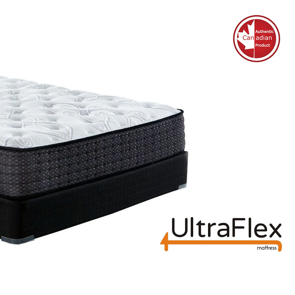 UltraFlex® IMPERIAL- Hybrid Orthopedic Heavy Duty Pocket HDCoil Spring, Pressure Relieving for Multi Posture Support, Comfort Foam Encased, Eco-friendly Mattress (Made in Canada) - Shopthatapp.ca