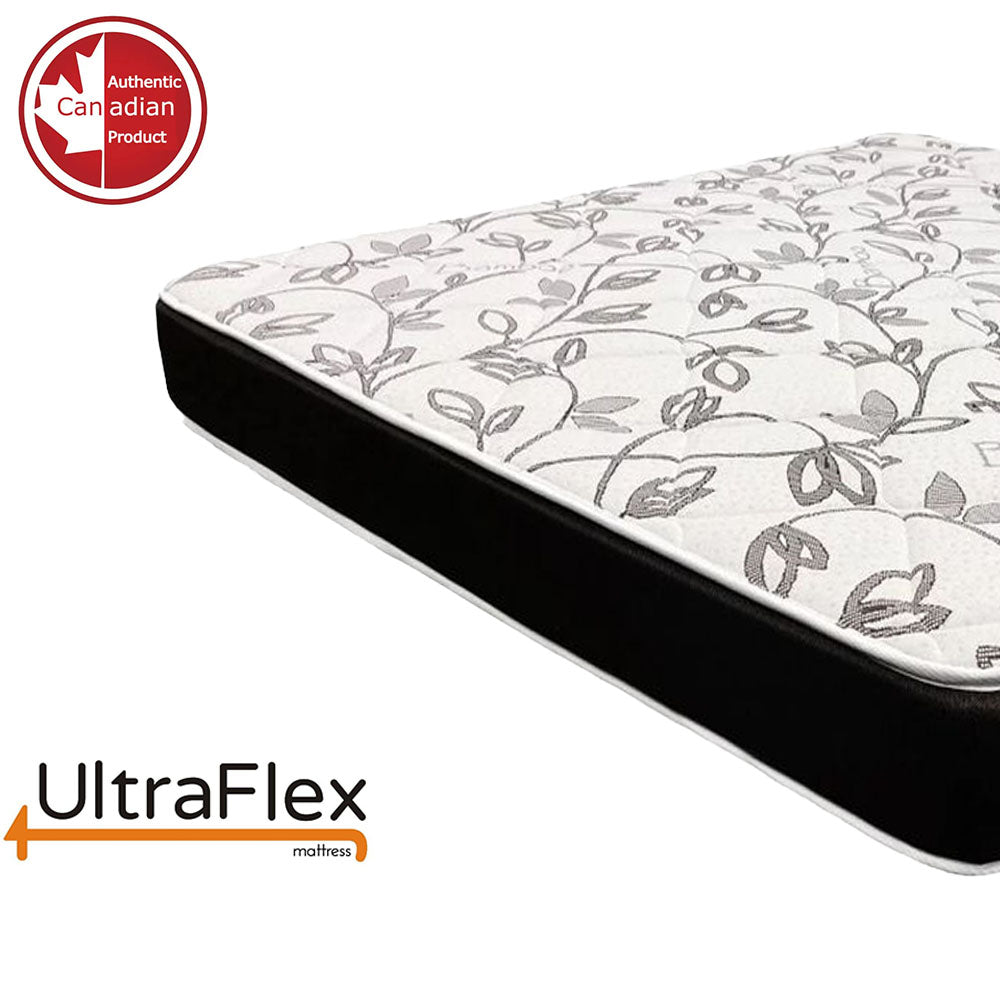 UltraFlex® ZENITH- High-Density Pressure Relief Soy Foam, Temperature Regulating Cooling Gel, Spinal Care, Orthopedic Mattress With Posture Support (Made in Canada)- With WaterProof Mattress Protector - Shopthatapp.ca