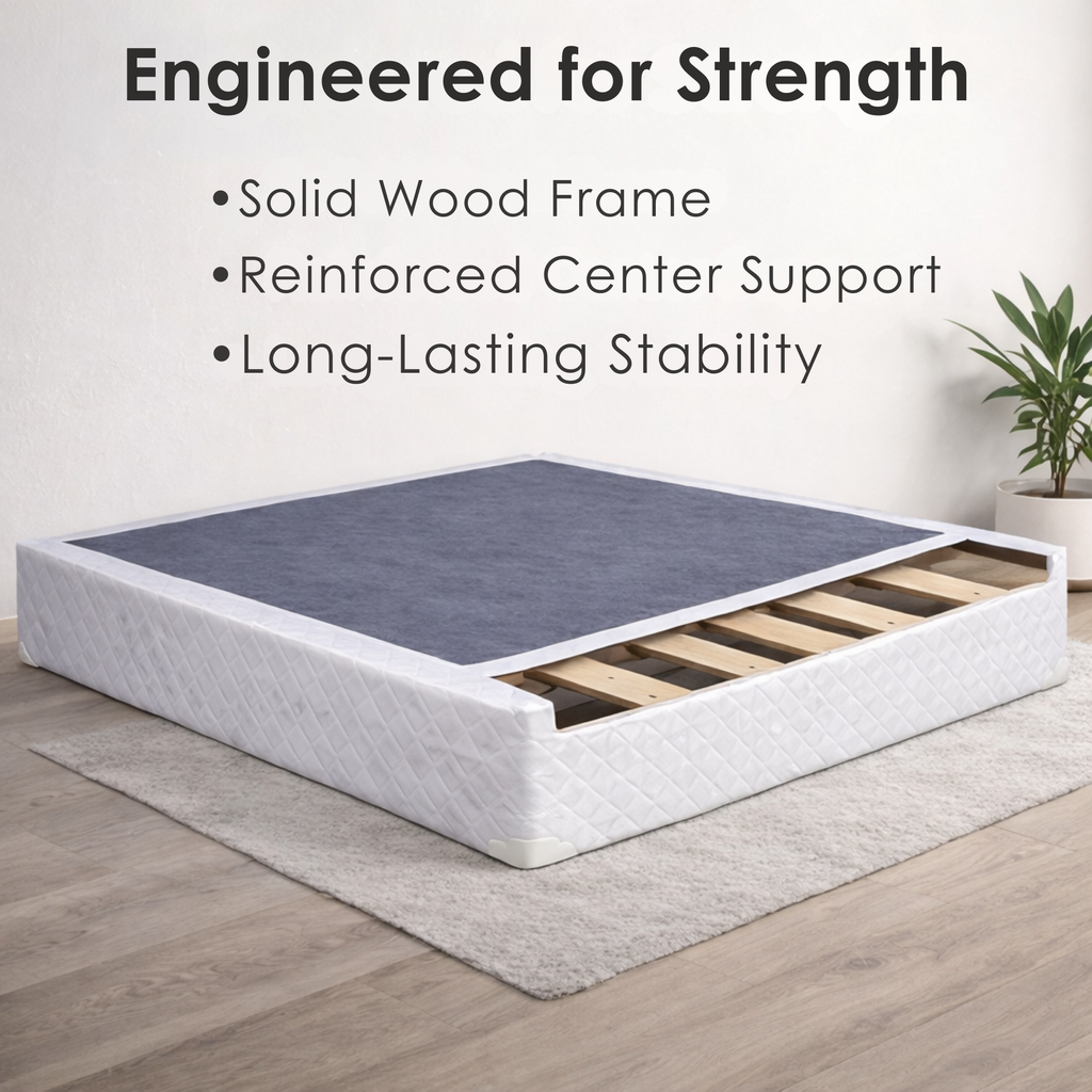 UltraFlex® EVOKE Mattress and BoxSpring Set Orthopedic, Smart Cool Gel Memory Foam, Eco-friendly FIRM Mattress (Made in Canada) - Shopthatapp.ca