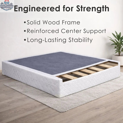UltraFlex REVIVE hybrid mattress and box spring set with breathable pillowtop, spinal support coils, and hypoallergenic foam encasement.