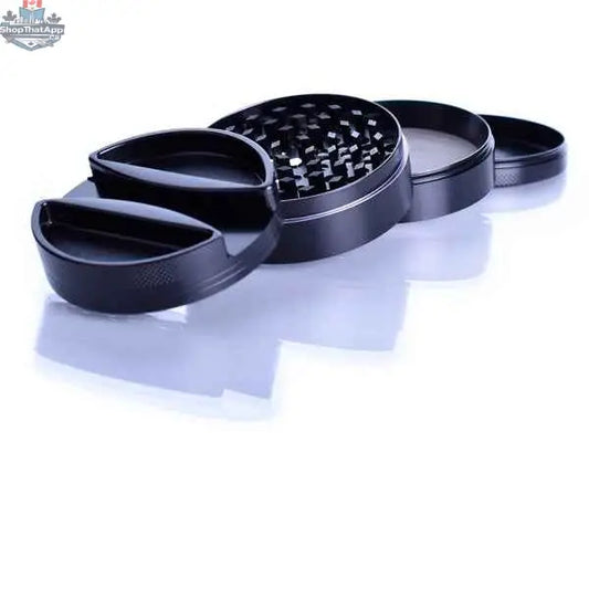 Castle Glassworks grinder paper holder for effortless organization, showcasing a sleek metal design with compact storage features.