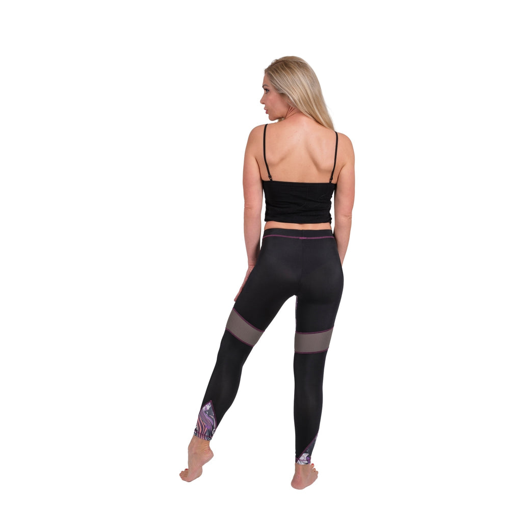 BoldMesh High-Waist Yoga Leggings - Shopthatapp.ca