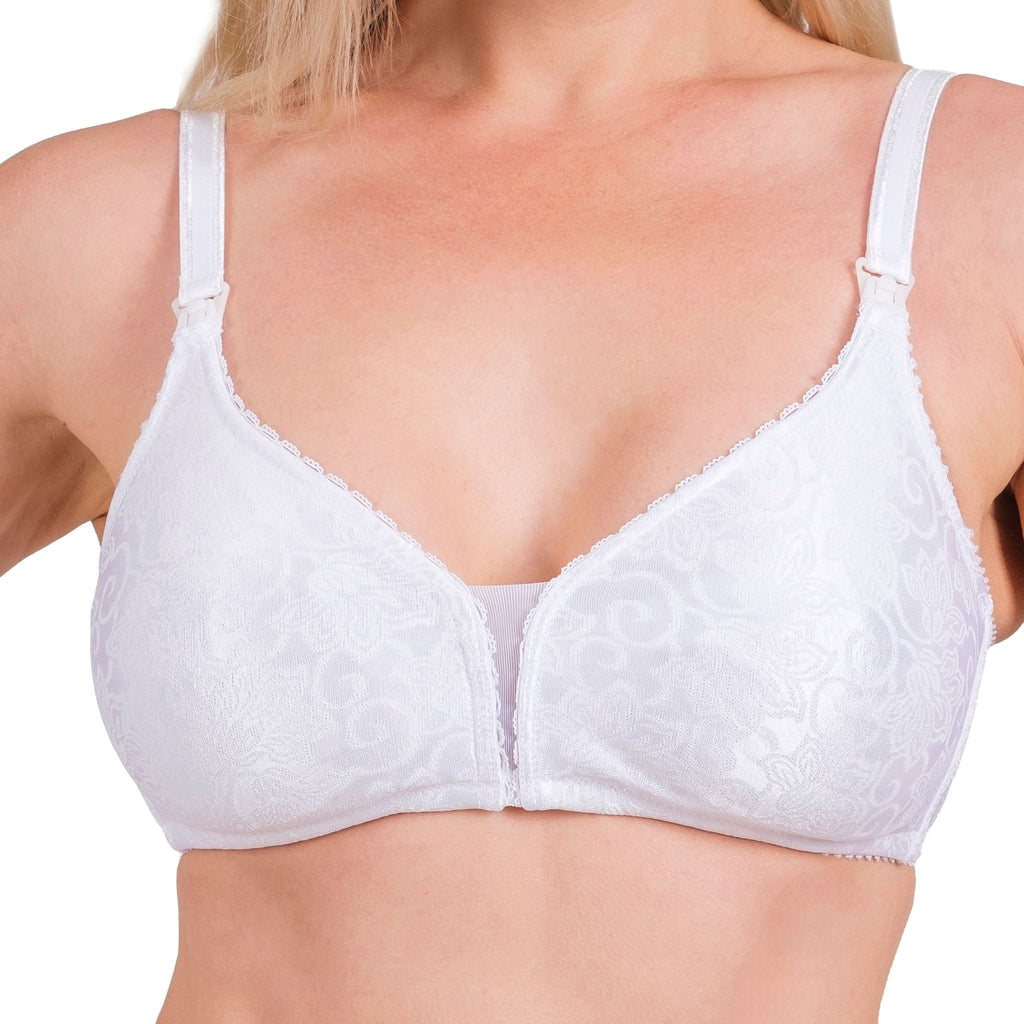 Full-Coverage Nursing Bra with One-Hand Clips - Shopthatapp.ca