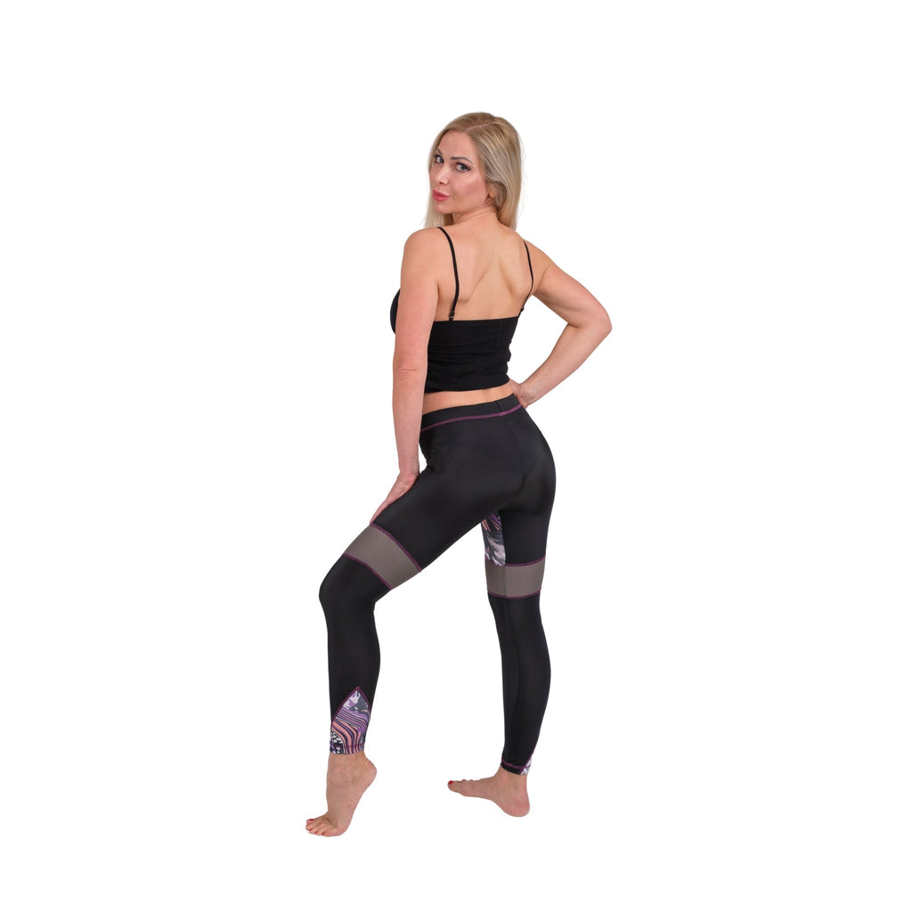 BoldMesh High-Waist Yoga Leggings - Shopthatapp.ca