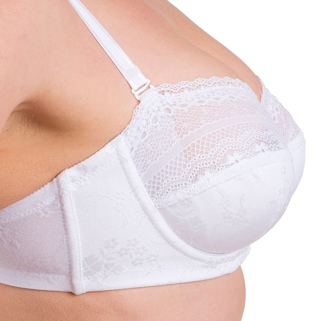 Women's Lace Underwire Bra - Full Coverage for Comfort and Elegance - Shopthatapp.ca